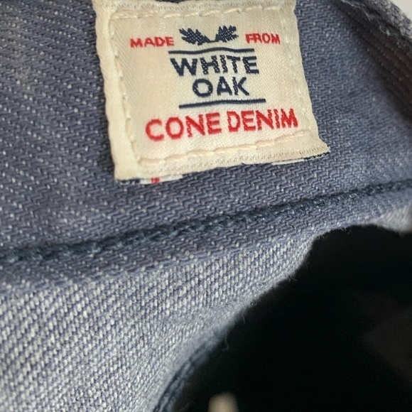 Levi's 501 White Oak Denim Slim Straight Leg Jeans Size 32X32 Slate Gray - Picture 10 of 10